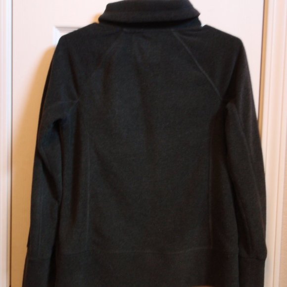 Calvin Klein Full Zip Fleece Jacket Dark Gray - Picture 4 of 10